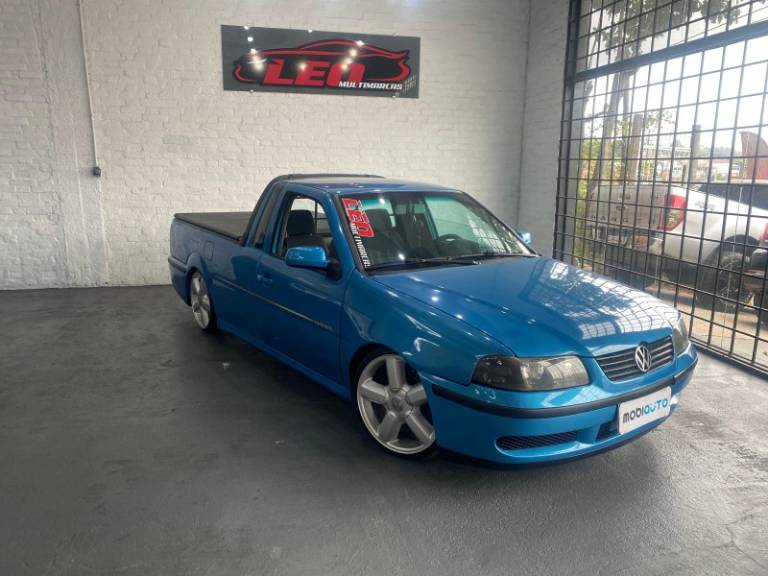 VOLKSWAGEN - SAVEIRO - 2002/2002 - Azul - R$ 30.900,00